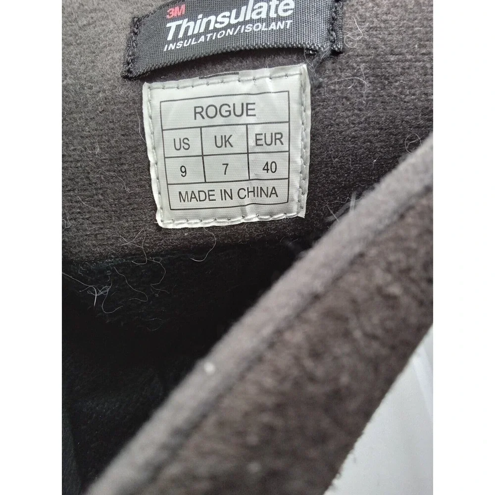 Nortiv 8 Rogue Women 9 Brown Water Resistant‎ 3M Thinsulate Winter Snow Boots
